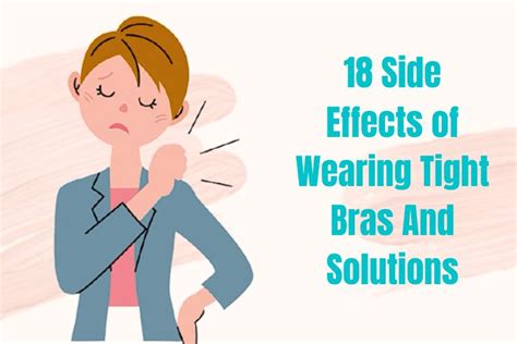 wearing tight bra effects